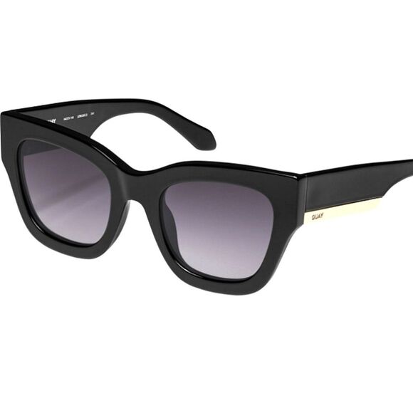Quay Australia By The Way Oversized Sunglasses - Black/Gradient main image 7